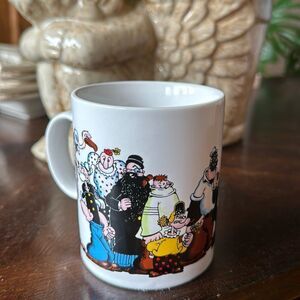 Vintage Popeye 1980 king features syndicate, Inc. coffee mug